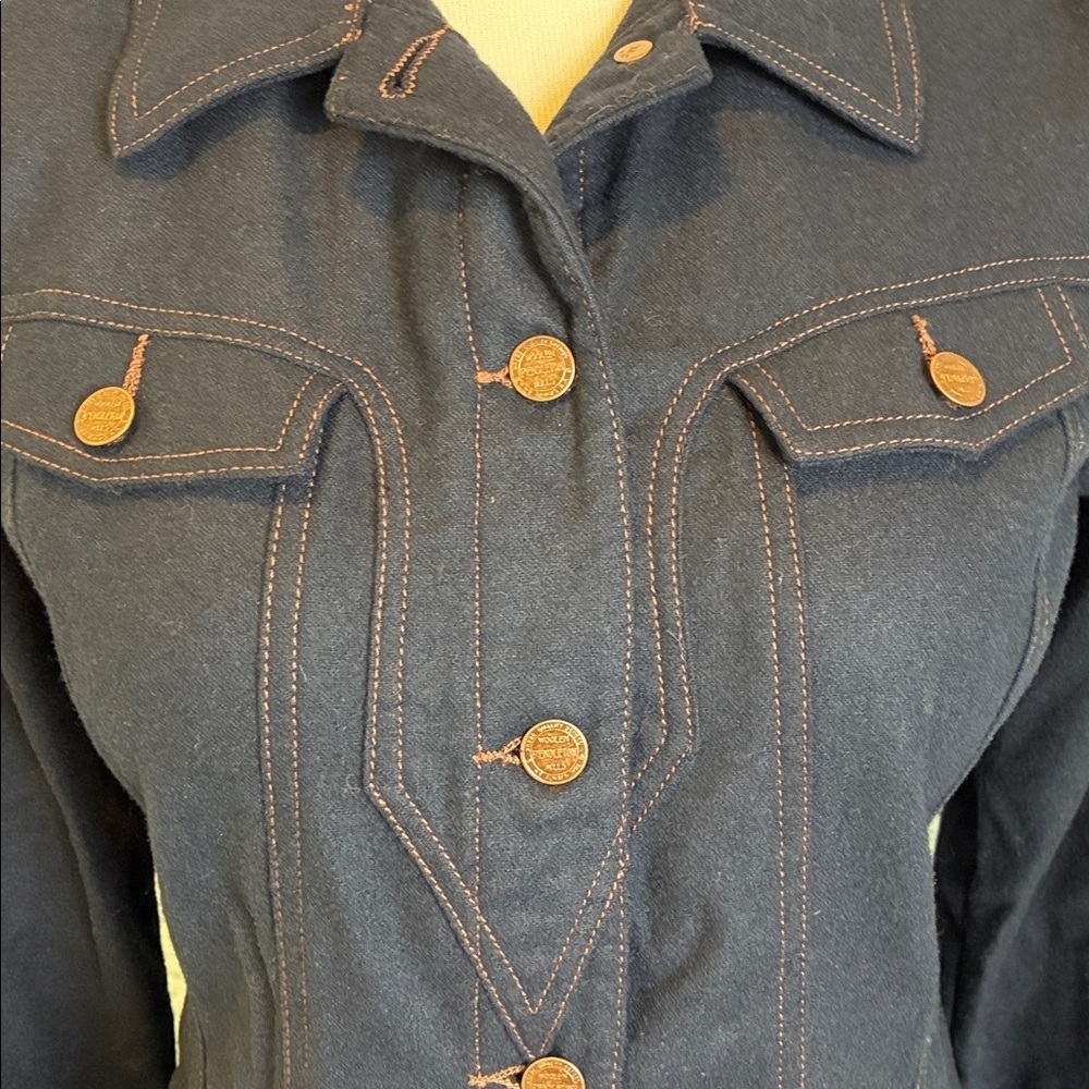 Pendleton Virgin Wool Rockabilly Western Jacket S Coastal Cowgirl Rodeo 70’s - Picture 6 of 16